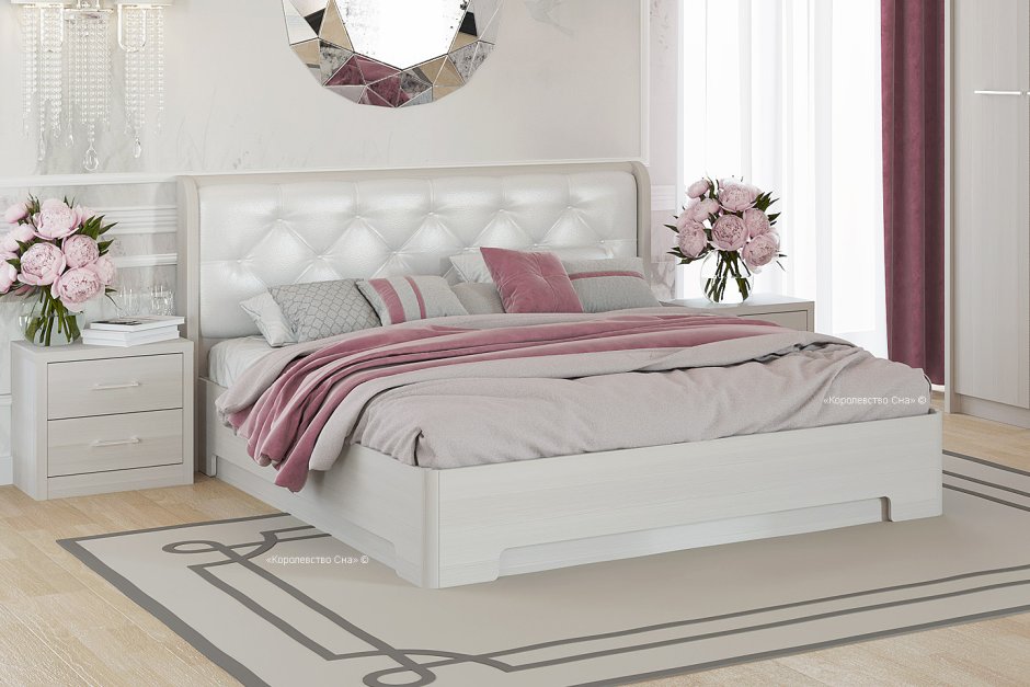 Кровать двуспальная Bianca New 140х200 модель 1227