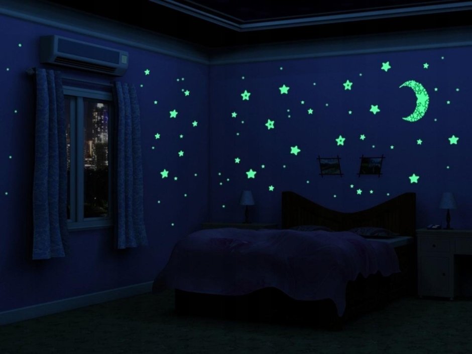 Звезды на потолок светящиеся в ванную