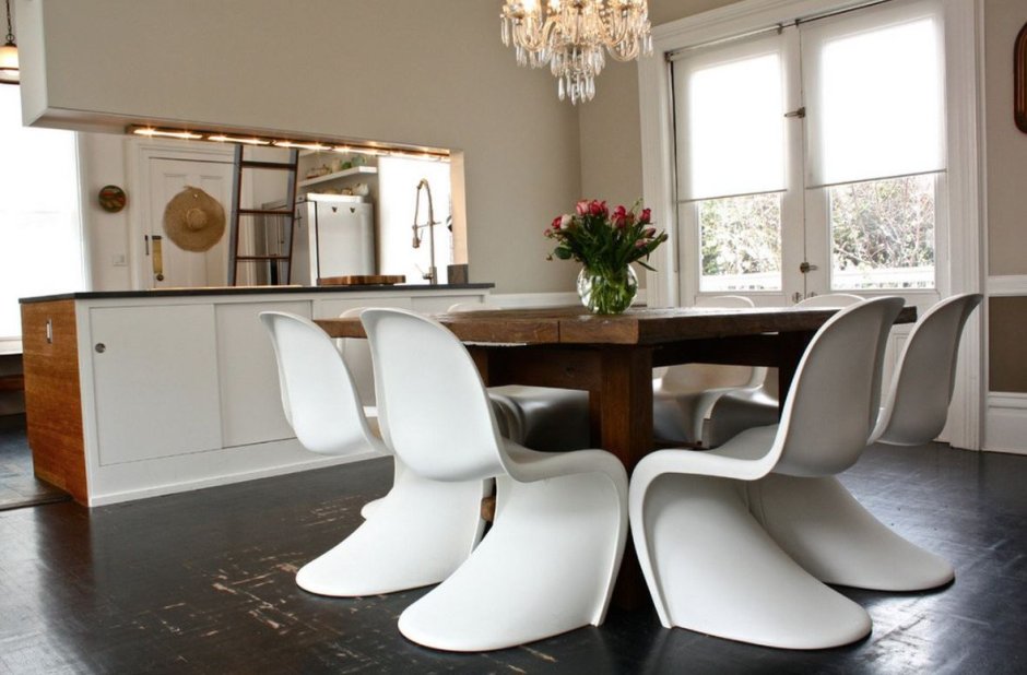Стул Panton Chair в интерьере