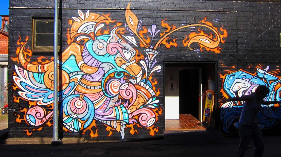 Стрит арт Murals