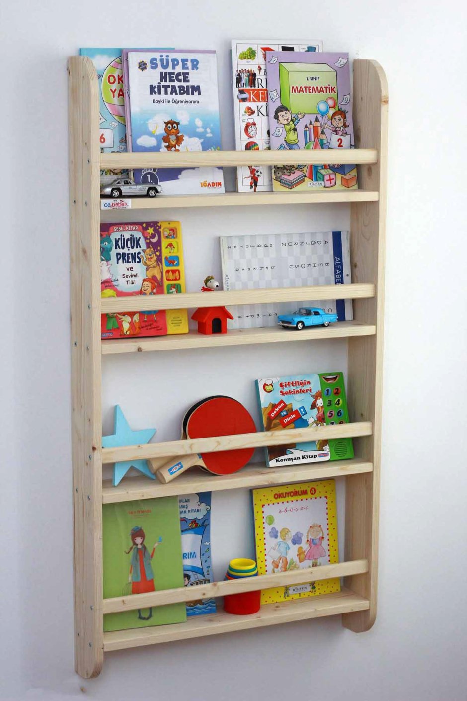 Книжный шкаф для детей Монтессори