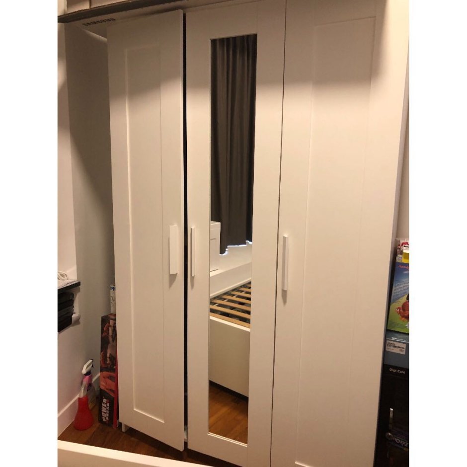 Kleppstad клеппстад гардероб 2-дверный, белый79x176 см