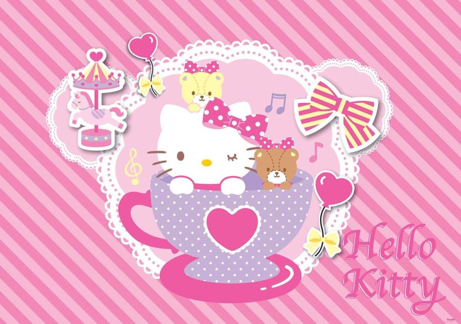 Sanrio hello Kitty плакат