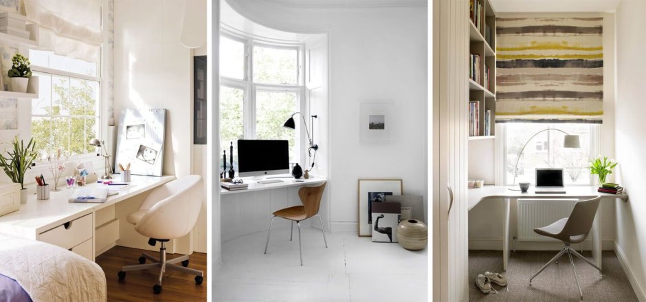 Рабочее место на подоконнике