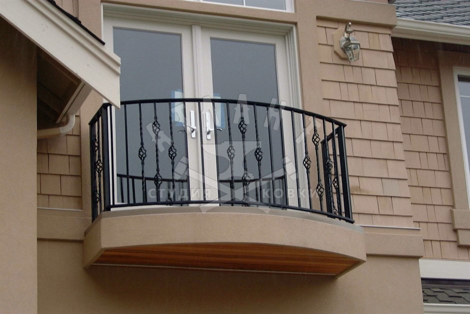 Ограждения для балкона металлические