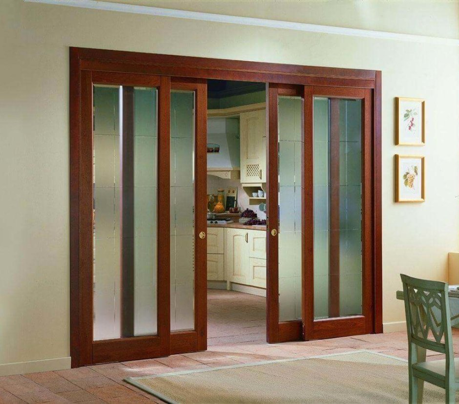 Дверь Glass Sliding Door