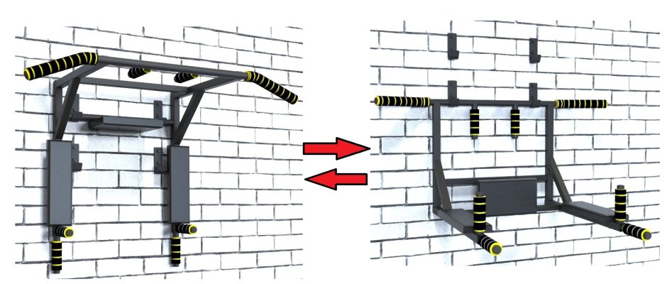 Турник настенный FUNFIT 3112