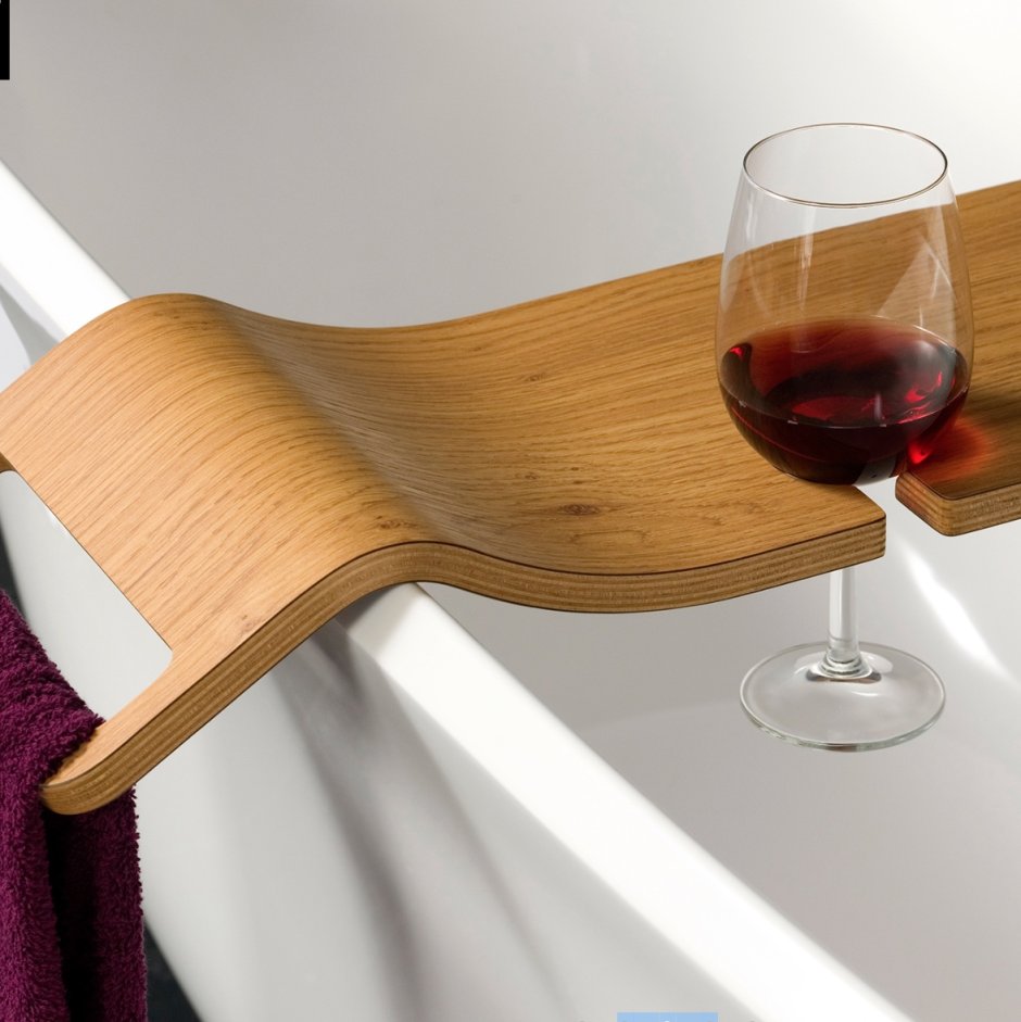 Bamboo Bathtub Caddy