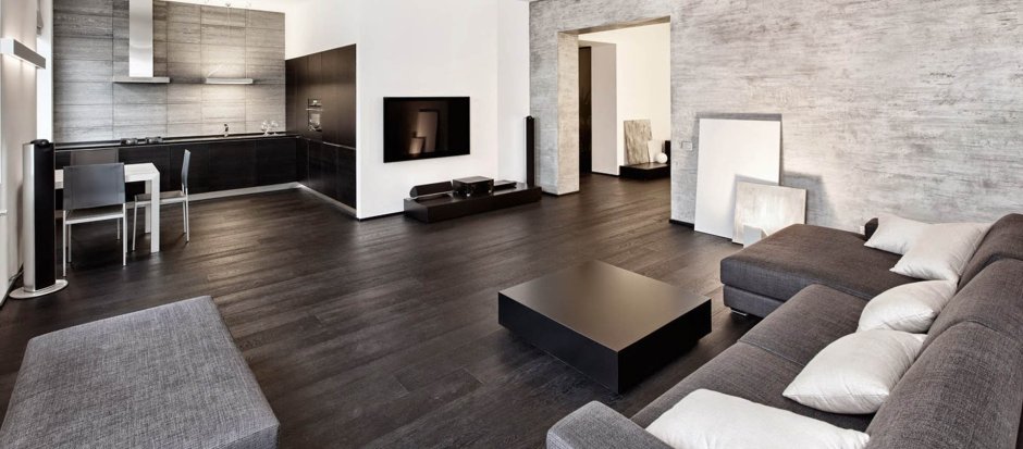 Красный пол в интерьере