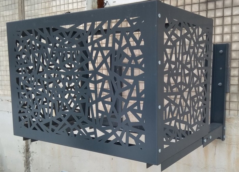 Защита для кондиционера сборная "корзина" 1250х700х570