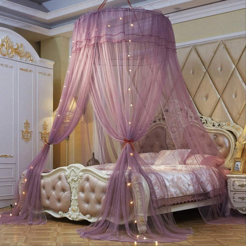 Кровать для принцессы с балдахином
