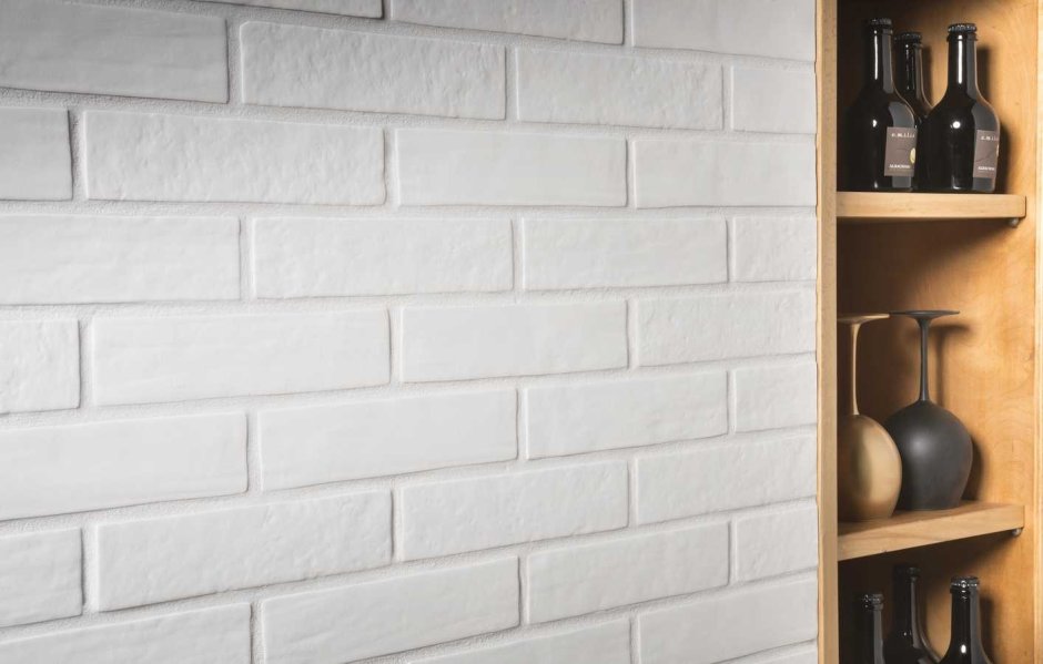 Плитка Metrotiles белая 10х20