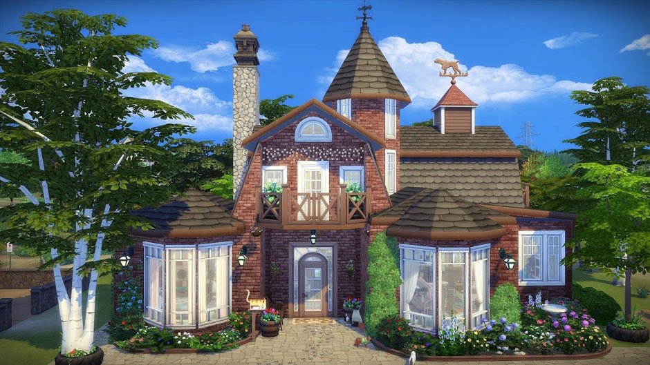 SIMS 4 Мунвуд мельница