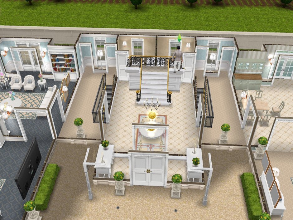 Дома в симс 4 фриплей