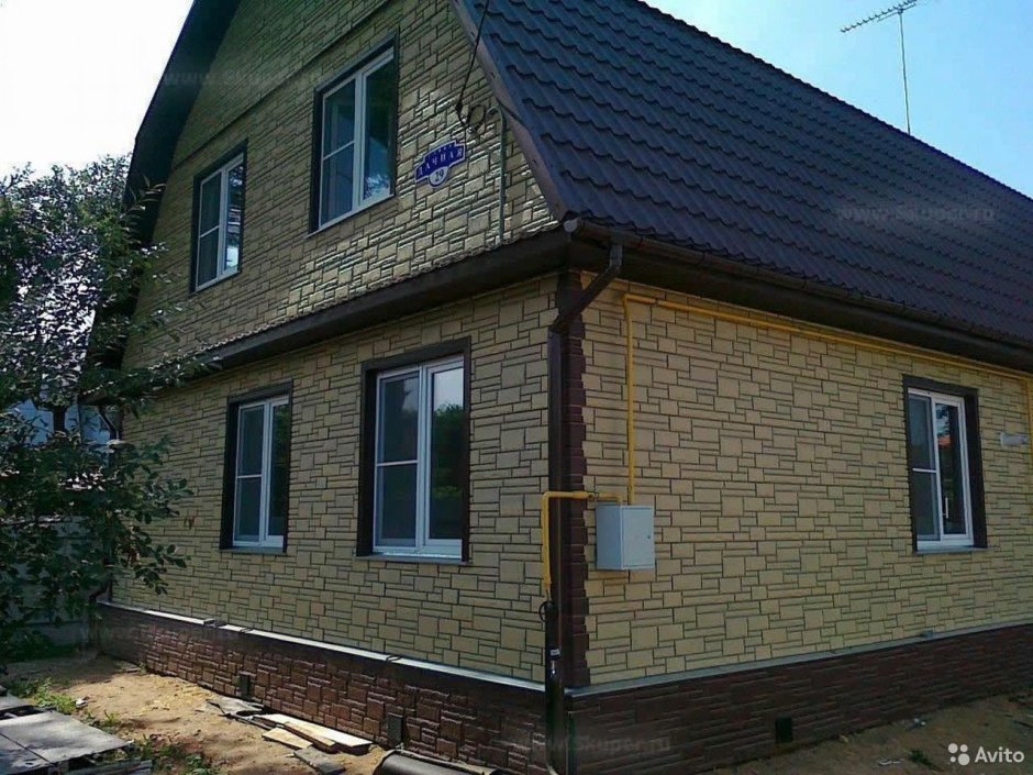 Крафтсман стиль загородный дом