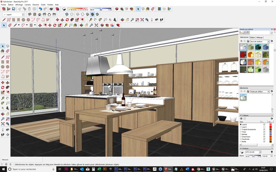 Скетчап Vray визуализация