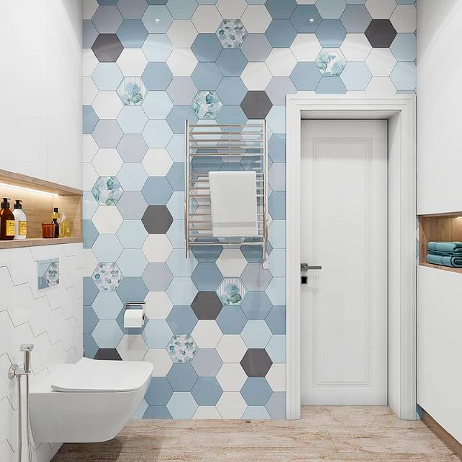 Плитка Аньет Kerama Marazzi в интерьере