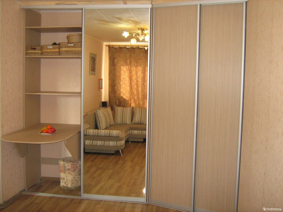 Шкаф купе с письменным столом