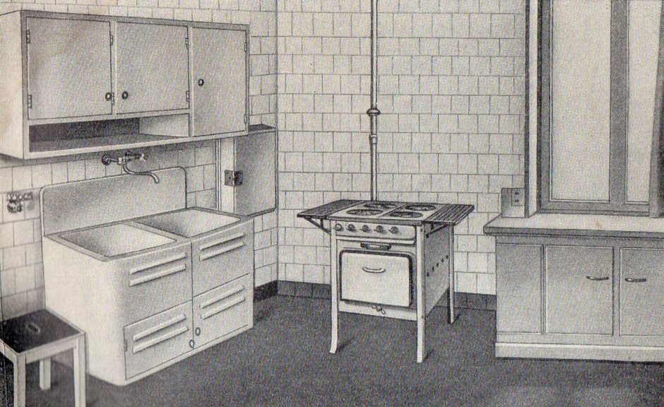 Кухня 50 лет назад