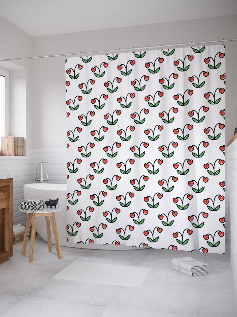 Штора для ванной комнаты «Shower Curtain» 3d