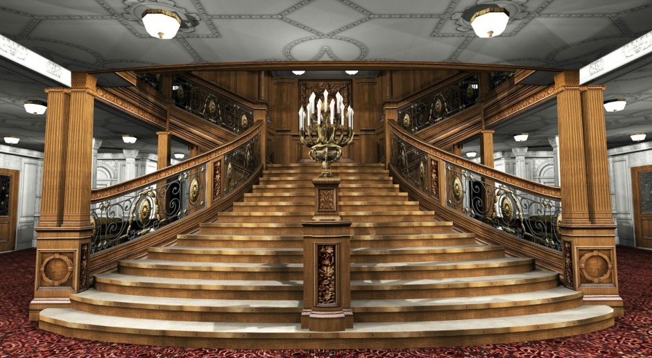 Британик парадная лестница