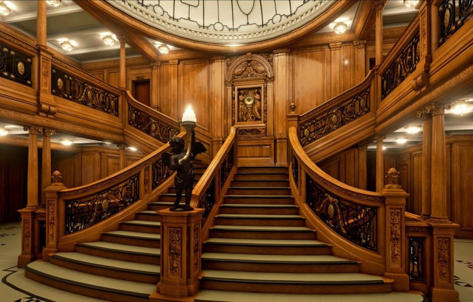 Парадная лестница Титаника