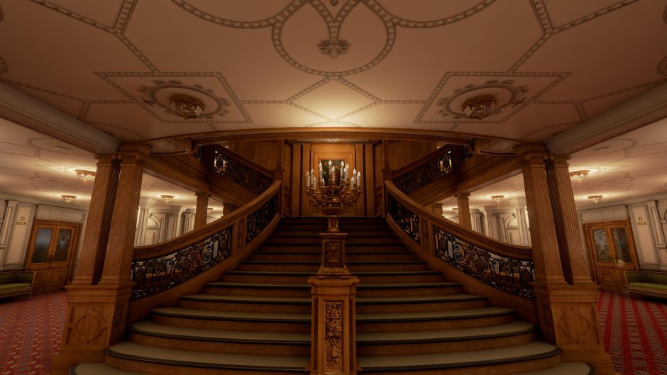 Лестница Титаника 1912