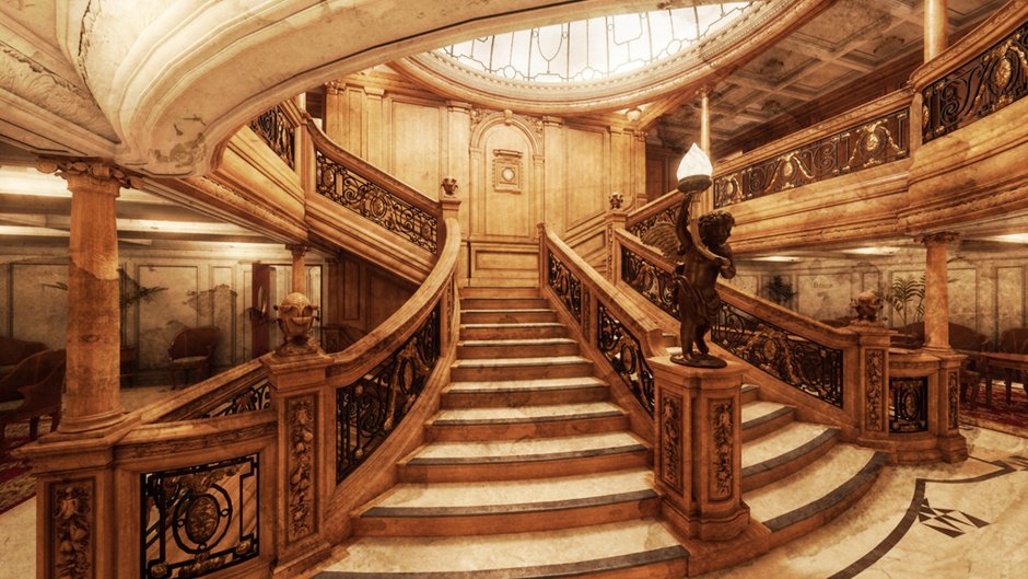 Titanic: Honor and Glory лестница