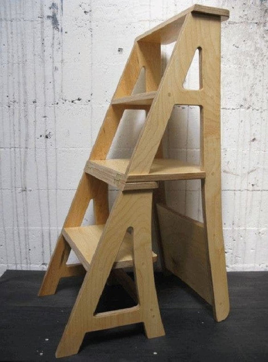 Wood Step Stool DIY