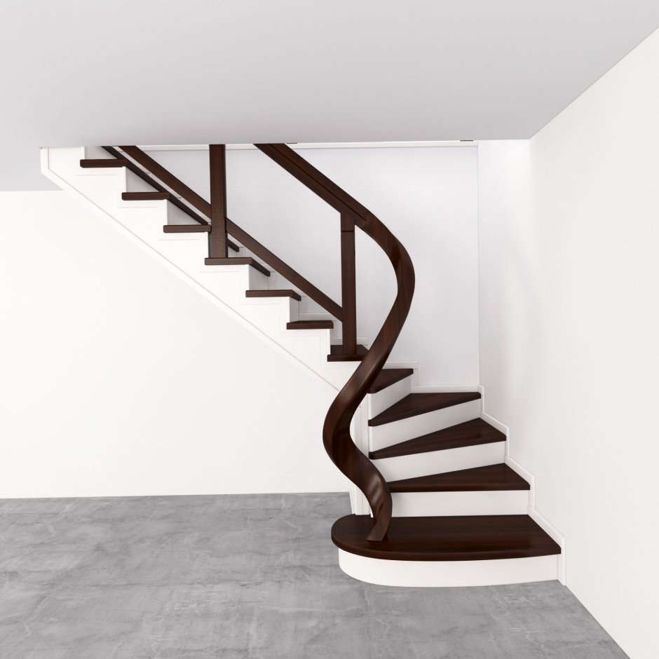 Лестница лофт монокосоур