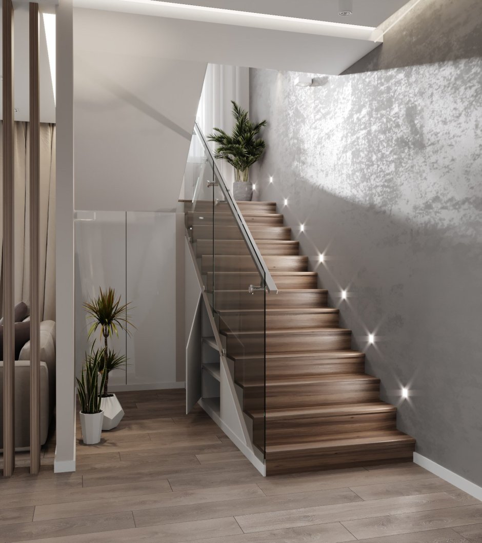 Лестница в таунхаусе