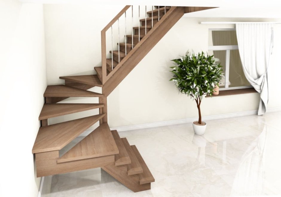 Винтовая лестница на монокосоуре