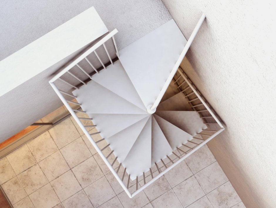 Лестницы металл двойной косоур