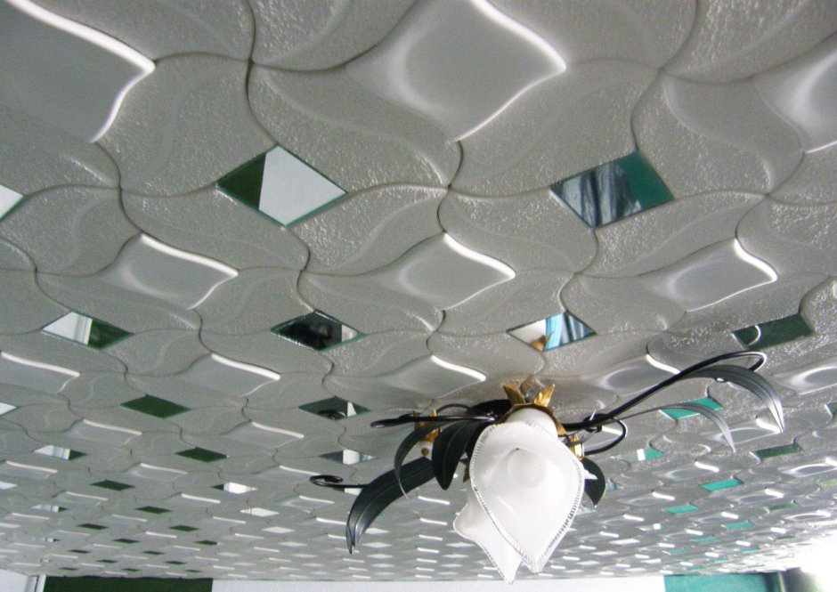 Плитка потолочная инжекционная d520