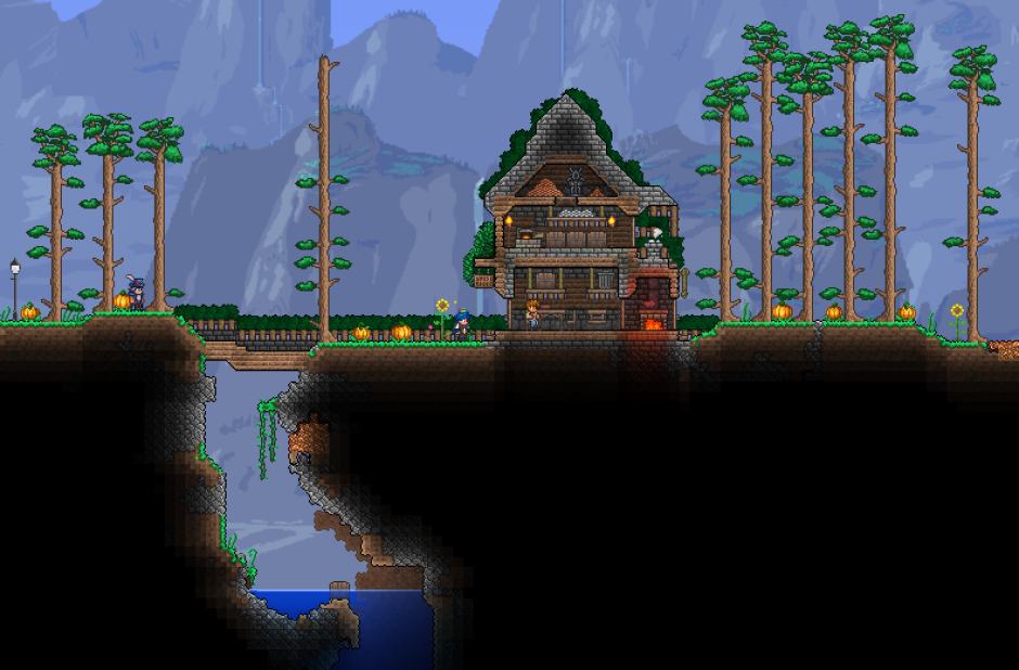 Лесной дом террария