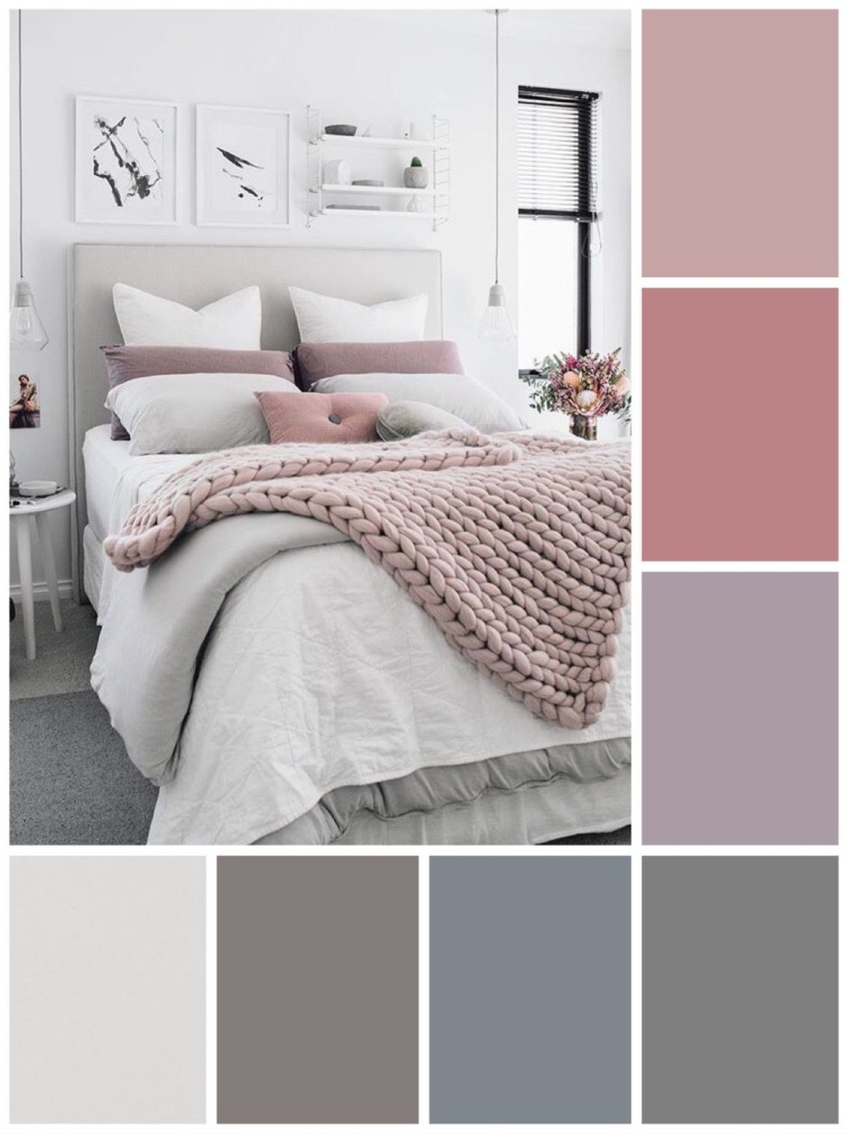 Цветовая палитра для спальни