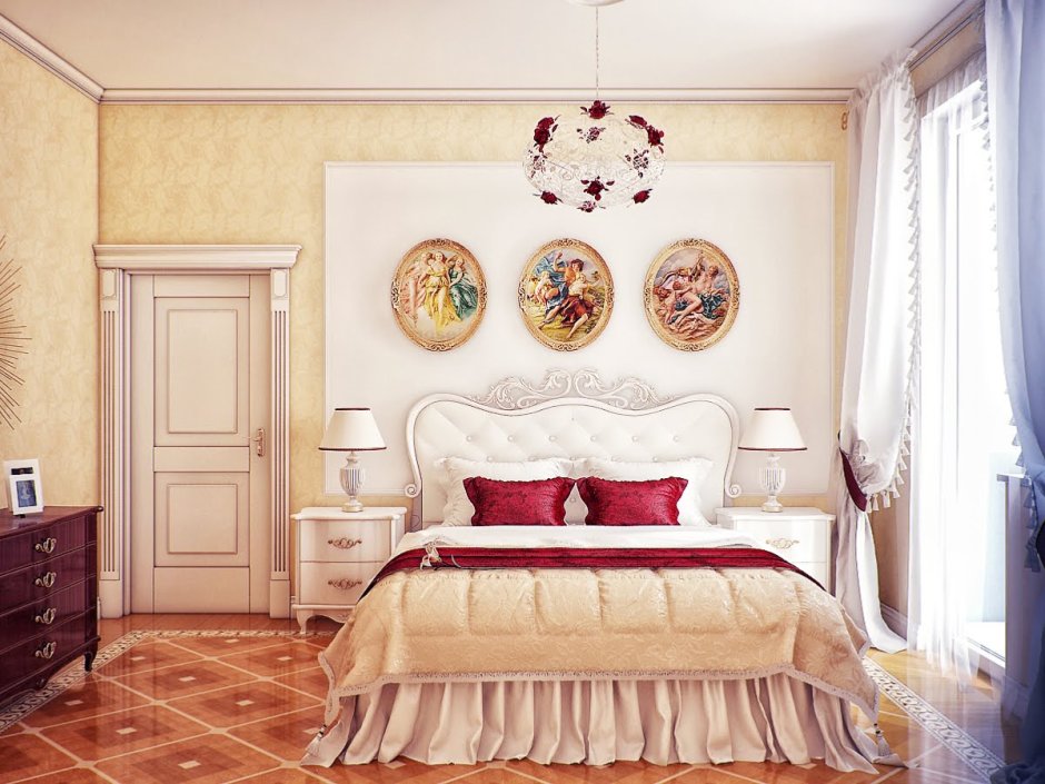 Картины для спальни в классическом стиле