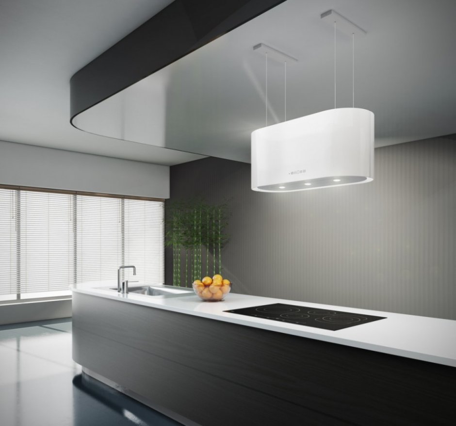 Островная вытяжка » Exiteq ex-1206 White