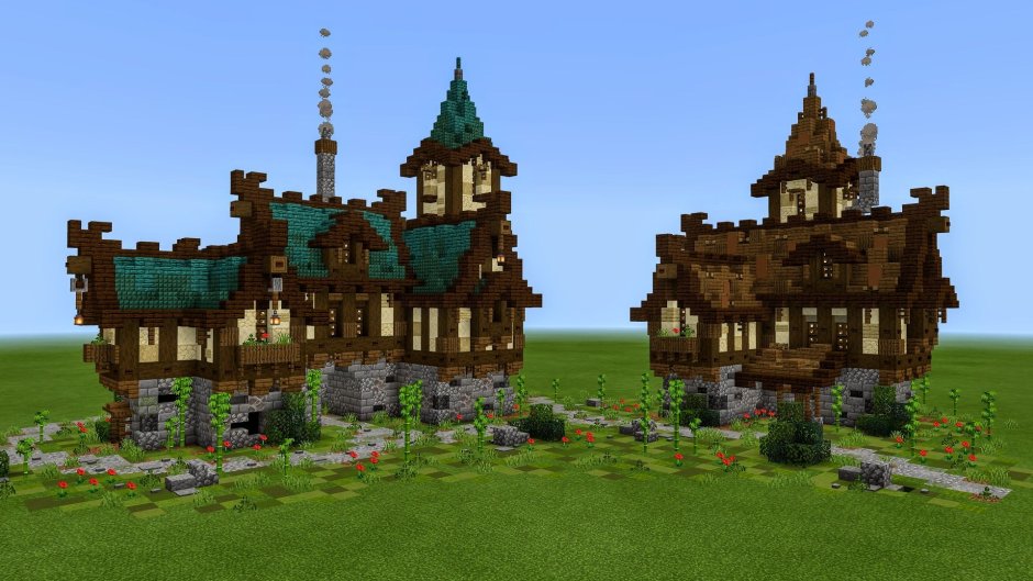 Майнкрафт Medieval House