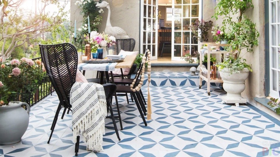 Тротуарная плитка патио