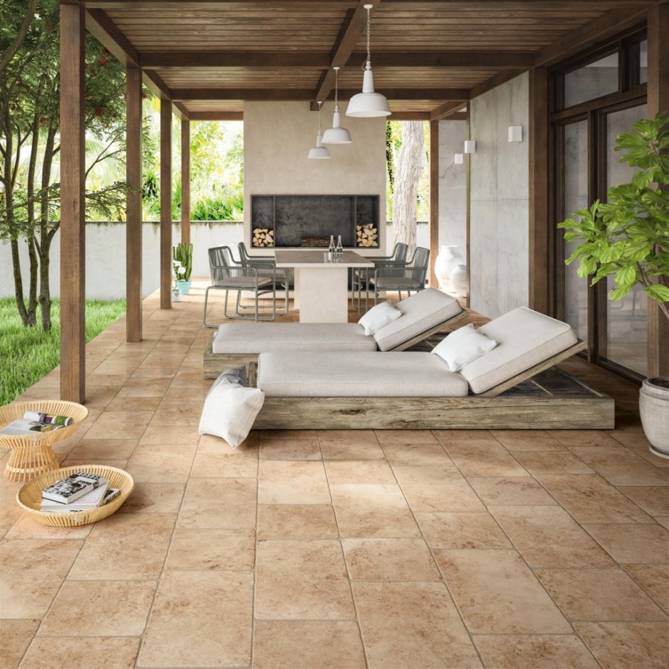 Клинкерная плитка для патио