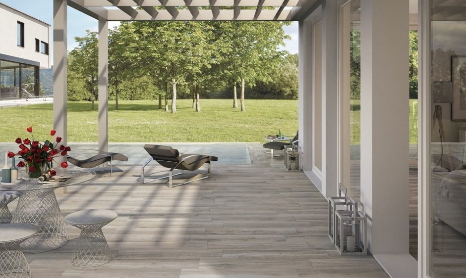 Керамогранит на веранду