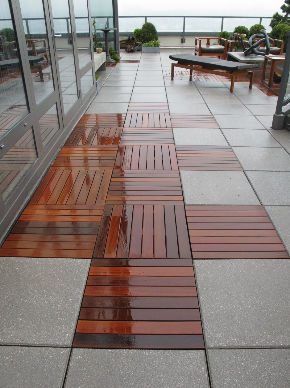 Керамогранит для террасы