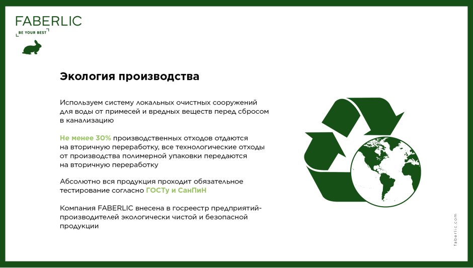 Презентация Фаберлик