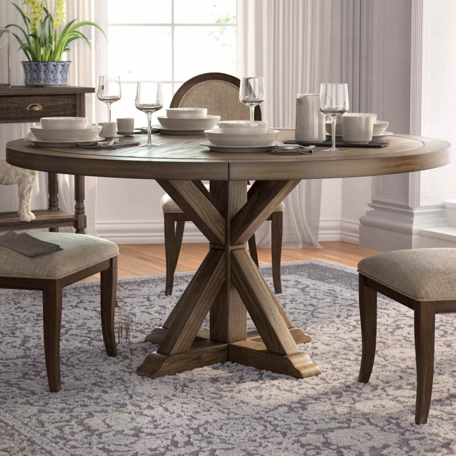 Обеденный стол Barnes Round Dining Table