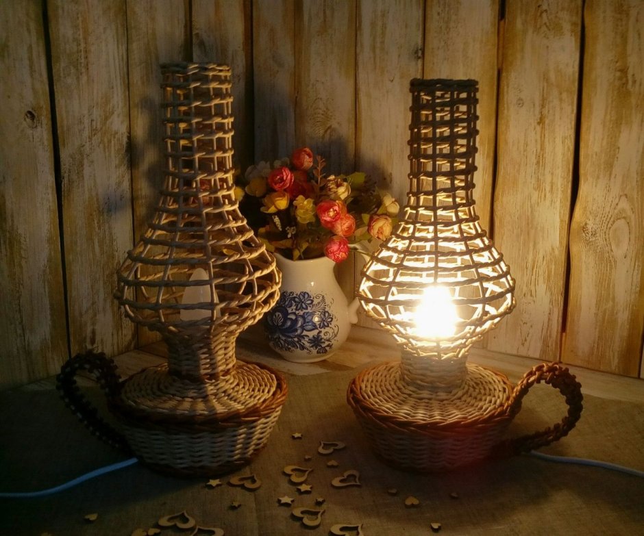Макраме абажур для люстры