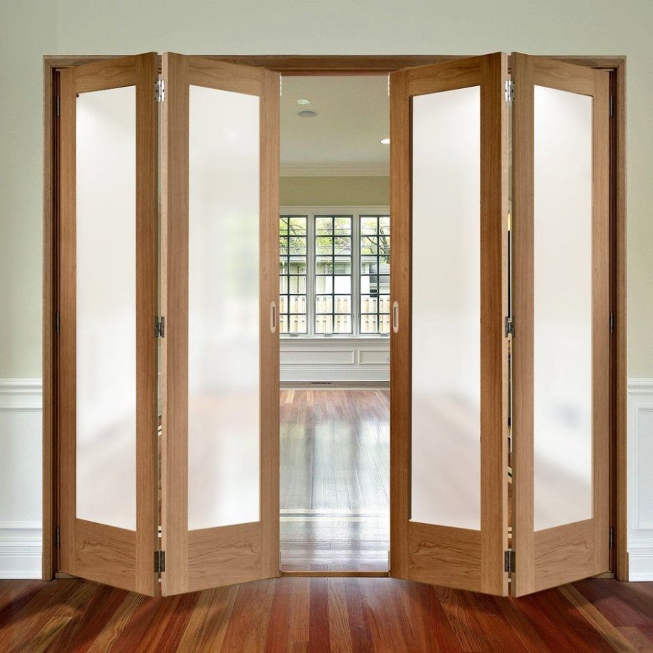 Дверь ПВХ стиль 84x205 см, цвет вишня