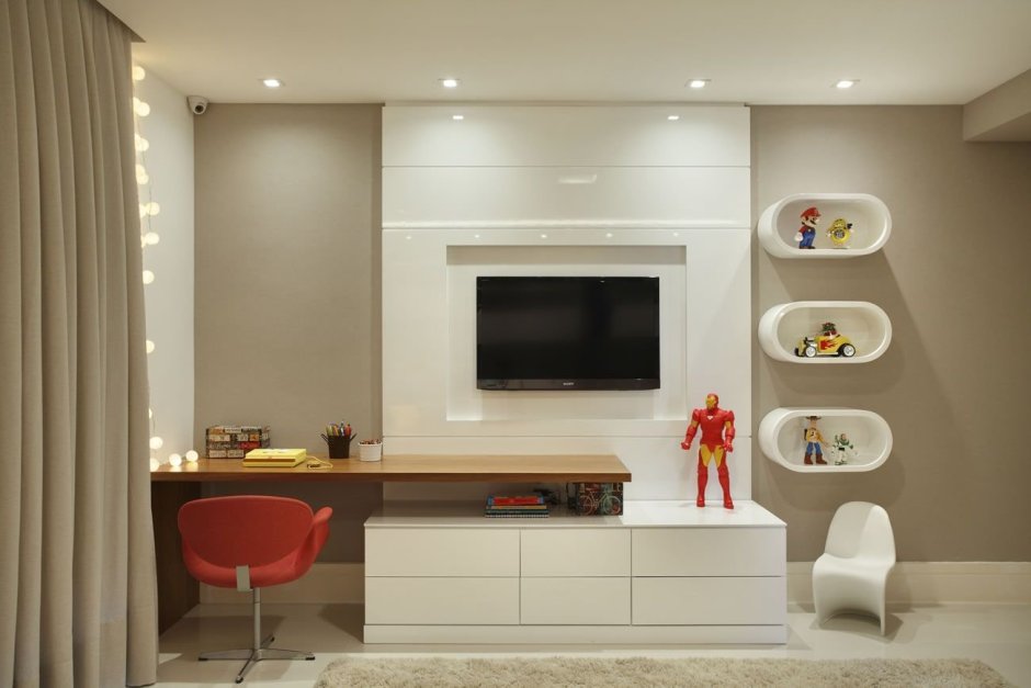 Гостиная с туалетным столиком