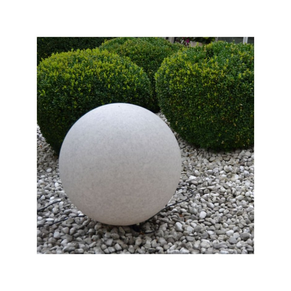 Садовый светильник Kanlux шар, гранитный Stono