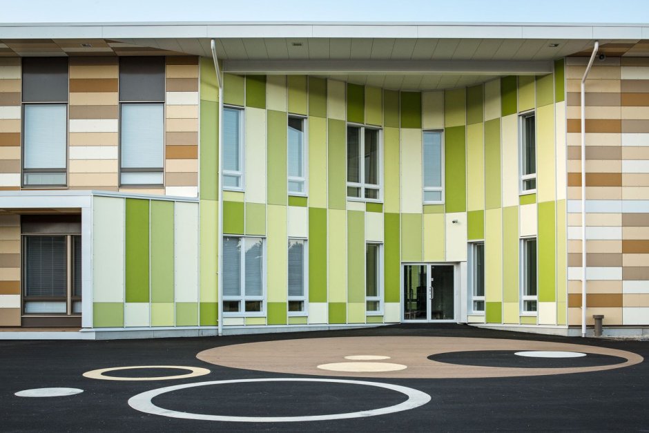 Kastelli School and community Centre, Финляндия
